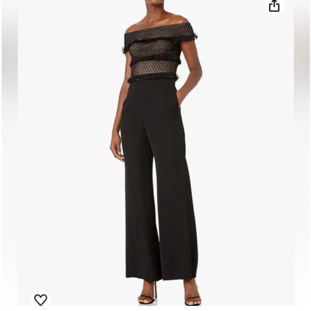 Sho By Tadashi Shoji Black Jumpsuit